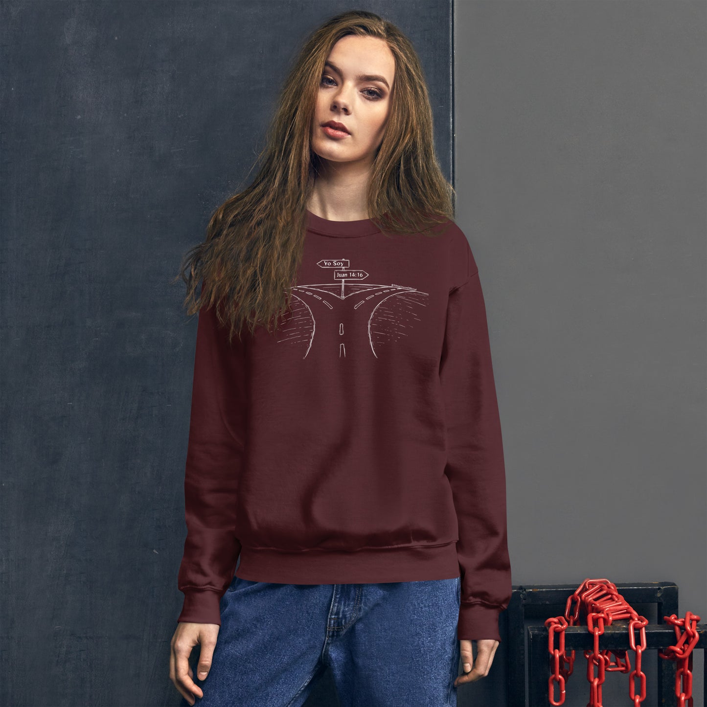 "Yo Soy El Camino" Sudadera unisex