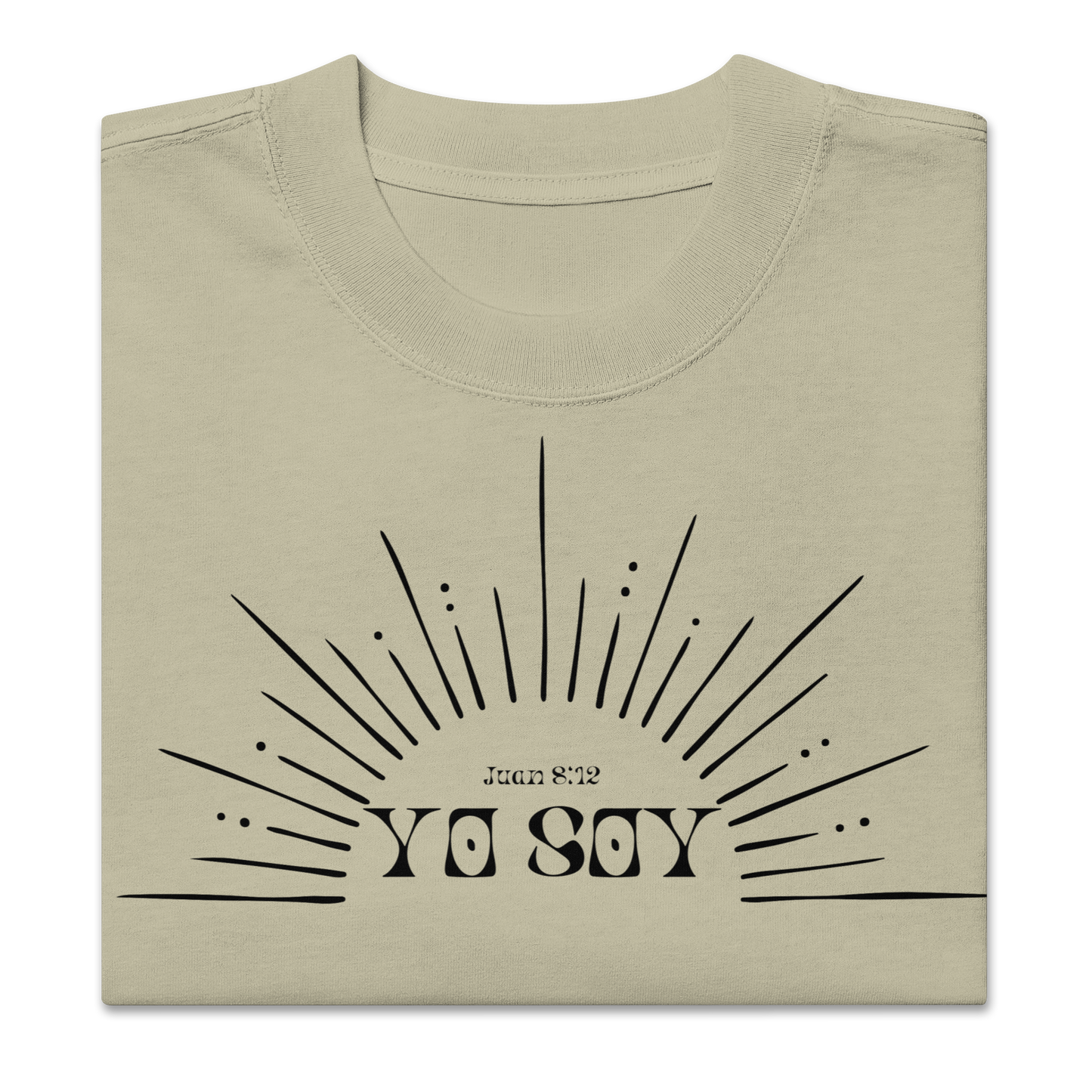 "Yo Soy La Luz del Mundo" Oversize Shirt