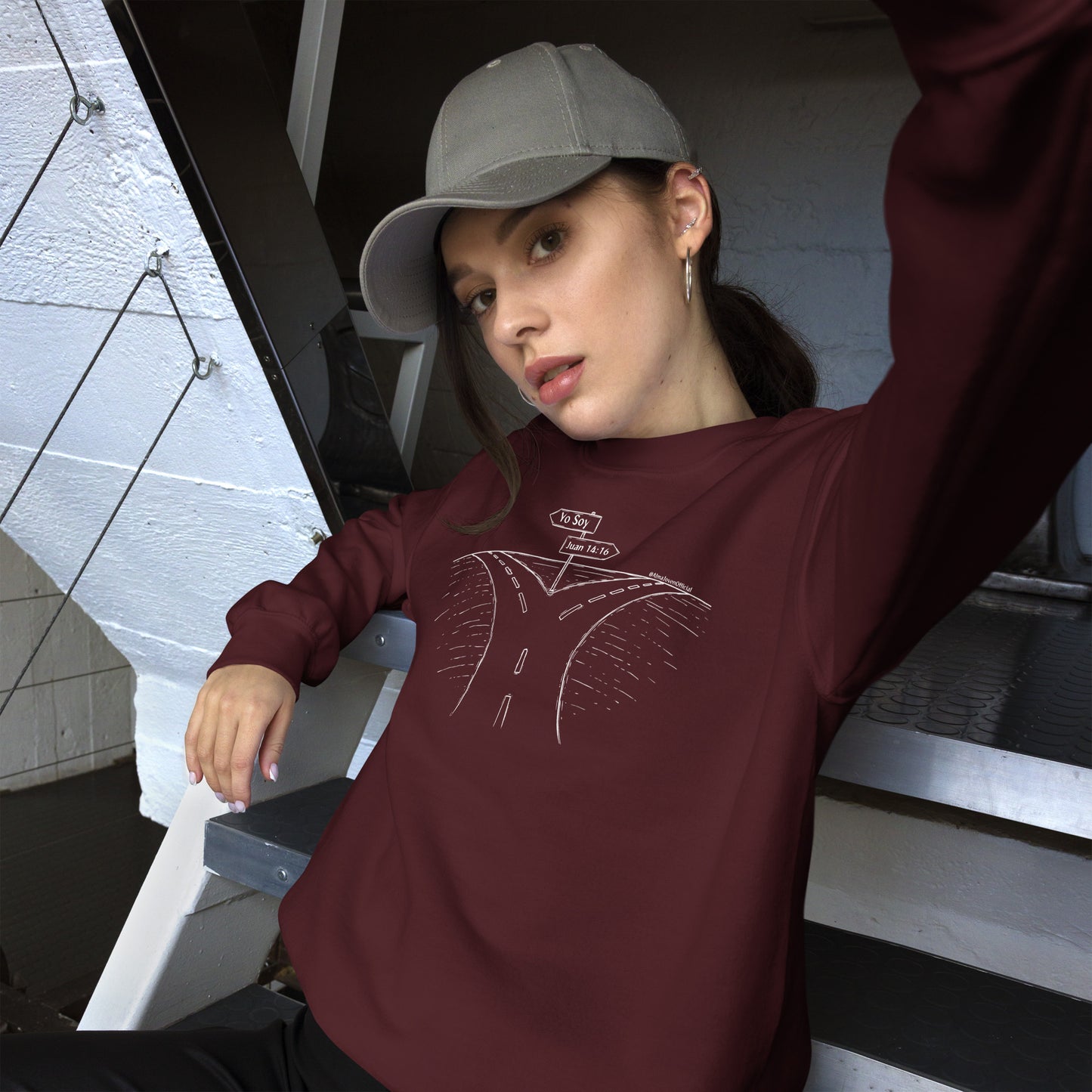 "Yo Soy El Camino" Sudadera unisex